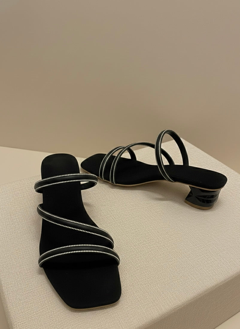 The Starlight Sculpted Block Heel – Dance All Night, Pain-Free