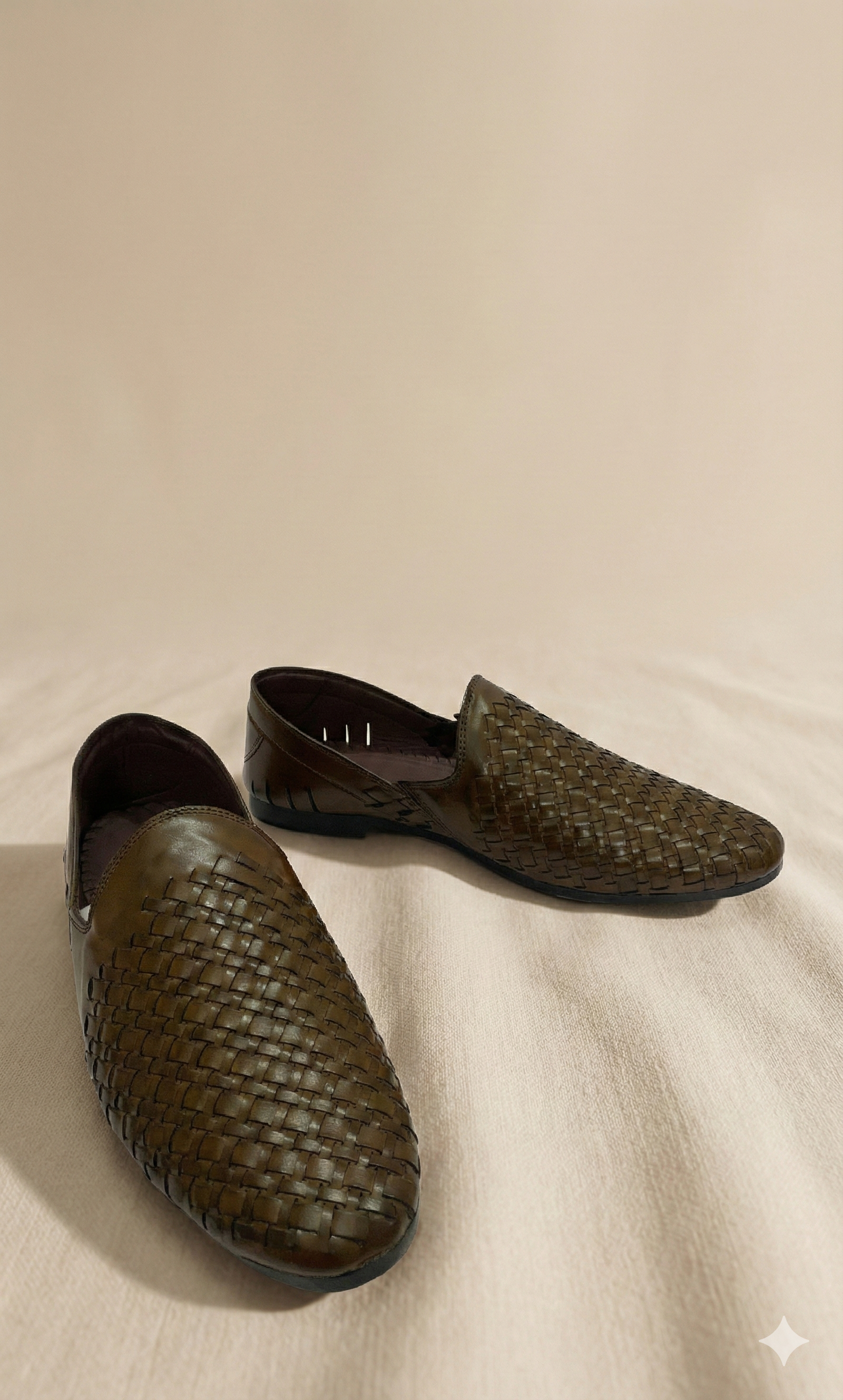 The Cognac Basket-Weave Loafer – Artisanal Trend