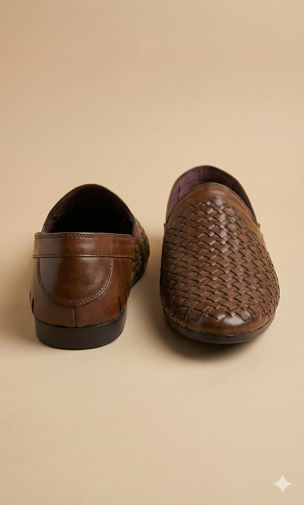The Cognac Basket-Weave Loafer – Artisanal Trend