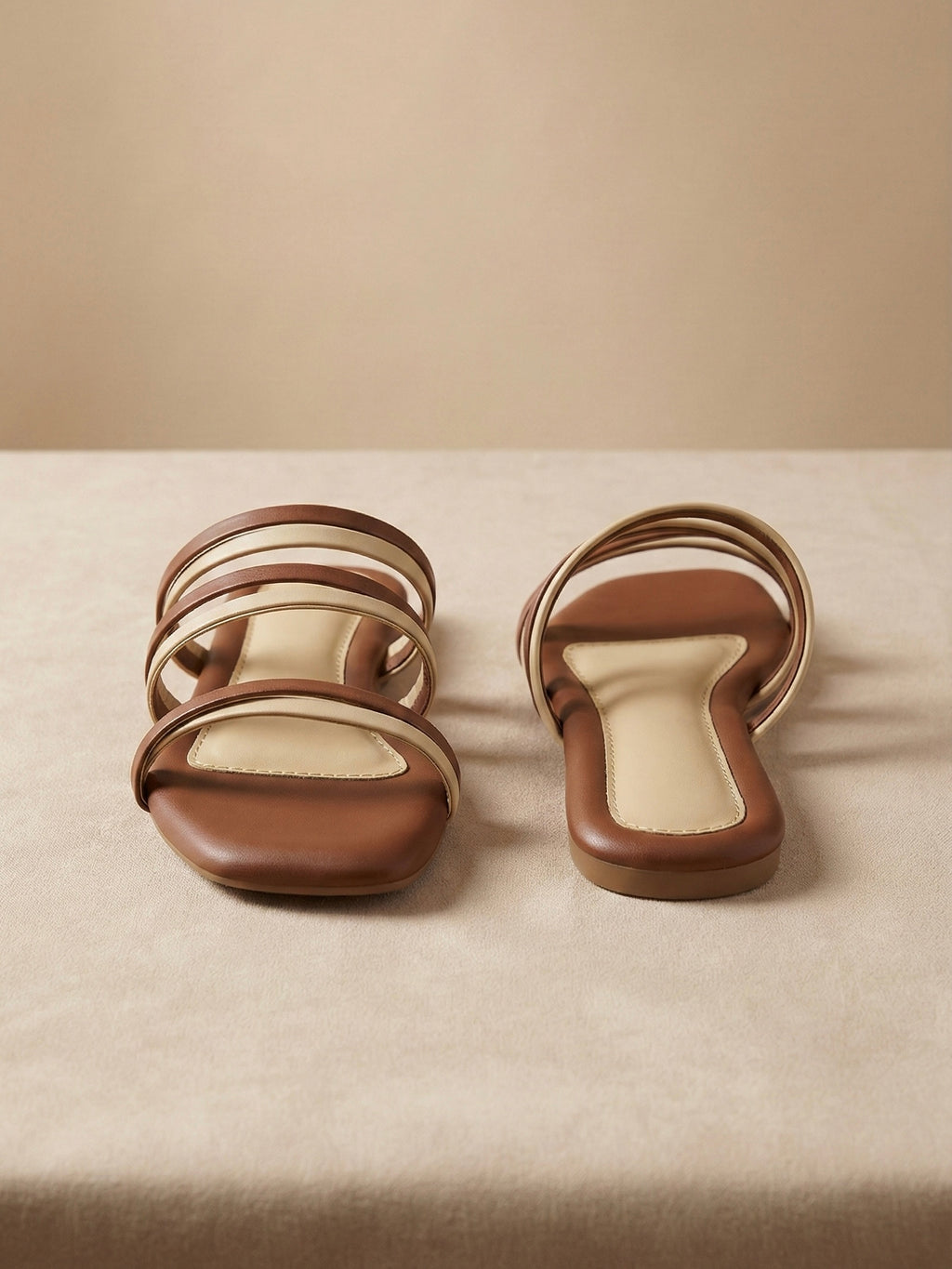 The Tri-Strap Cushioned Slide – Grip Meets Grace