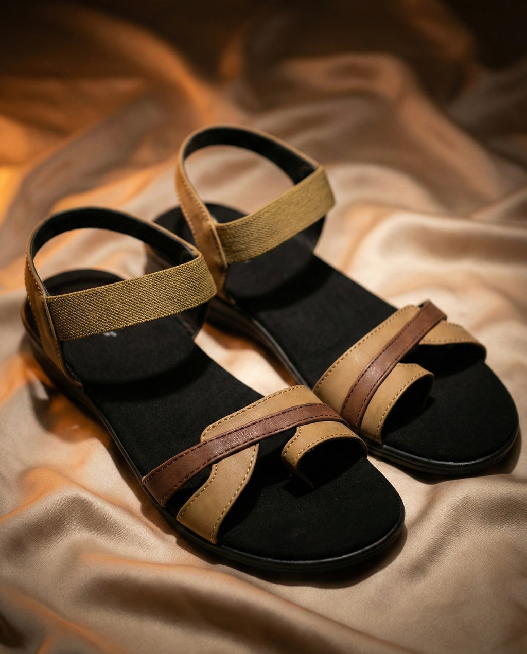 The Urban Stride Wedge Sandal – Secure Fit & All-Day Ease