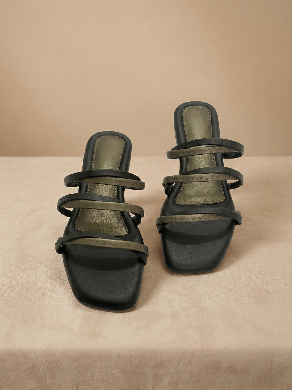 The Tri-Strap Cushioned Slide – Grip Meets Grace