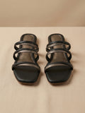 The Tri-Strap Cushioned Slide – Grip Meets Grace