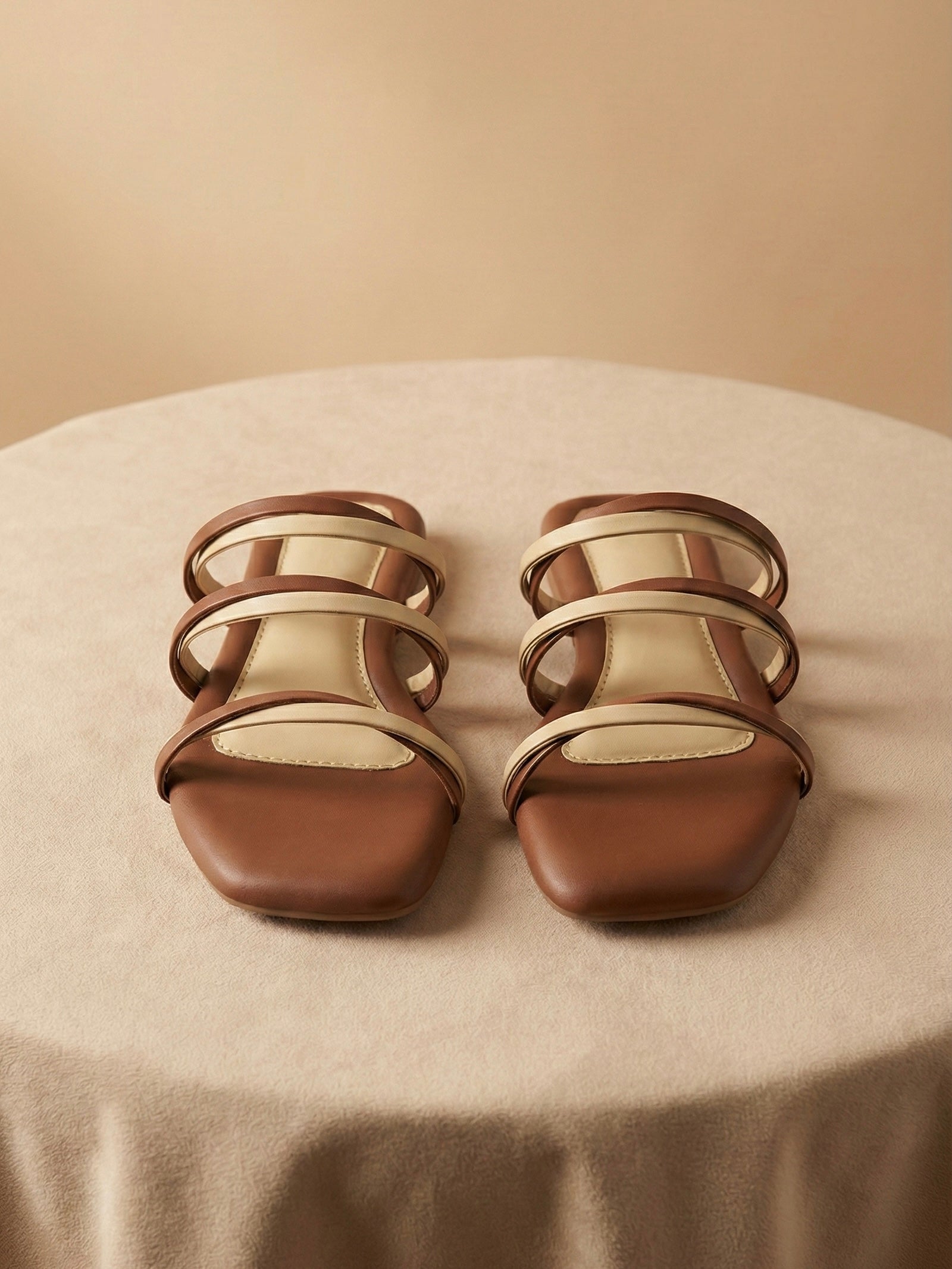 The Tri-Strap Cushioned Slide – Grip Meets Grace