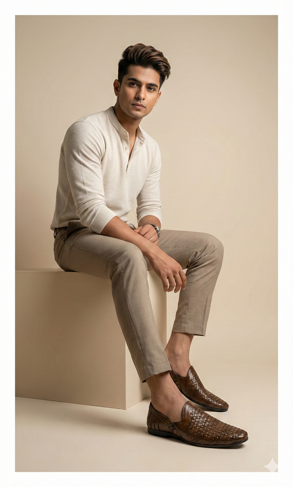 The Cognac Basket-Weave Loafer – Artisanal Trend