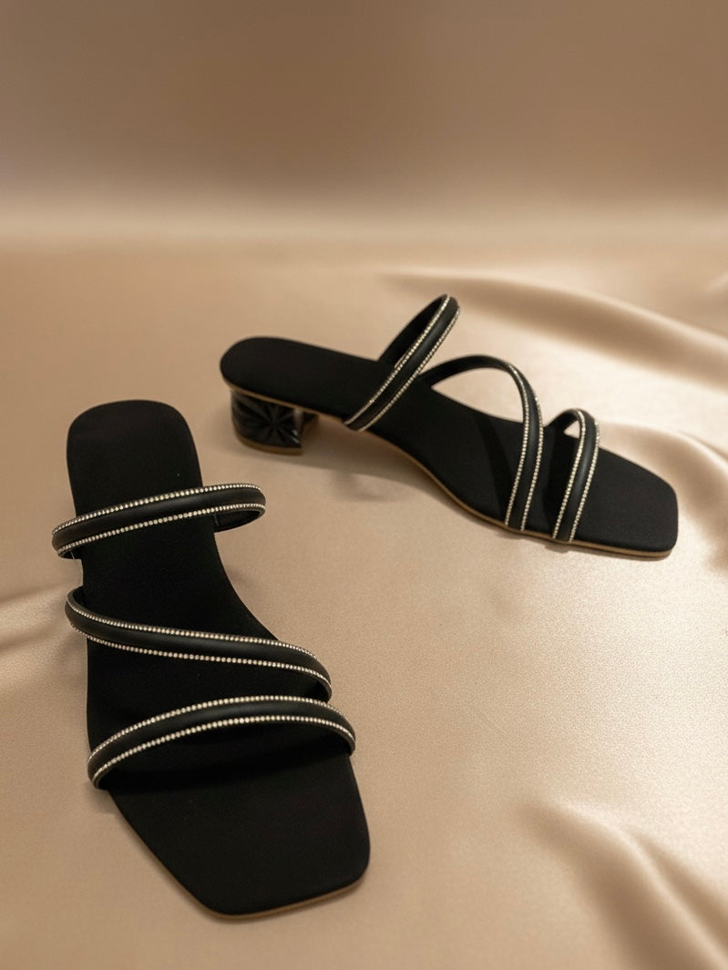 The Starlight Sculpted Block Heel – Dance All Night, Pain-Free