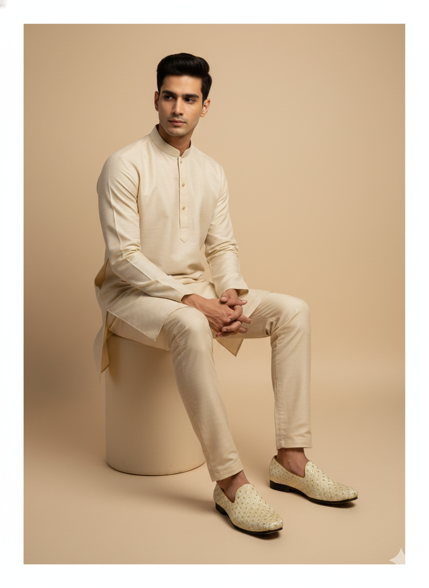 The Royal Ivory Sparkle Jutti – Festive finesse